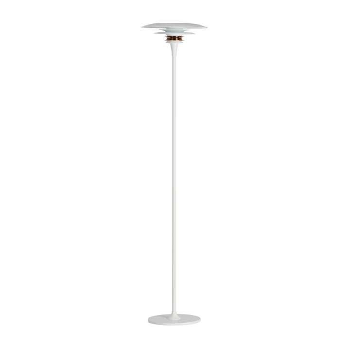 Diablo floor lamp Ø30 cm, White-brass Belid