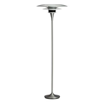 Diablo floor lamp Ø50 cm - Matte aluminum-matte black - Belid