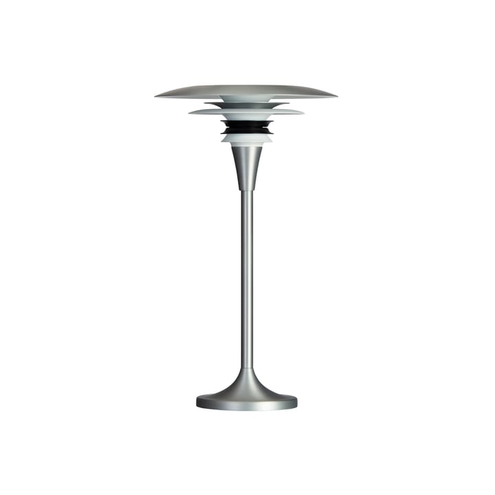 Diablo table lamp Ø20 cm, Matte aluminum-matte black Belid