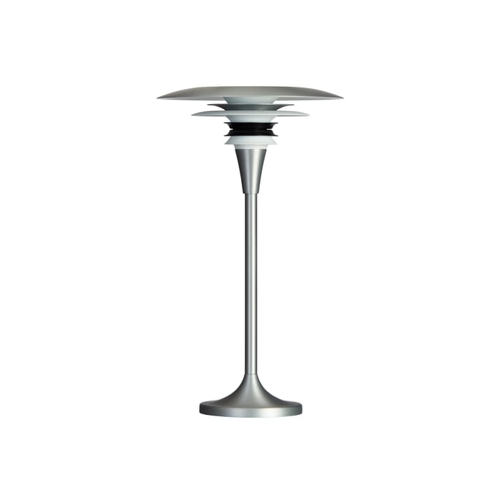 Diablo table lamp Ø20 cm - Matte aluminum-matte black - Belid