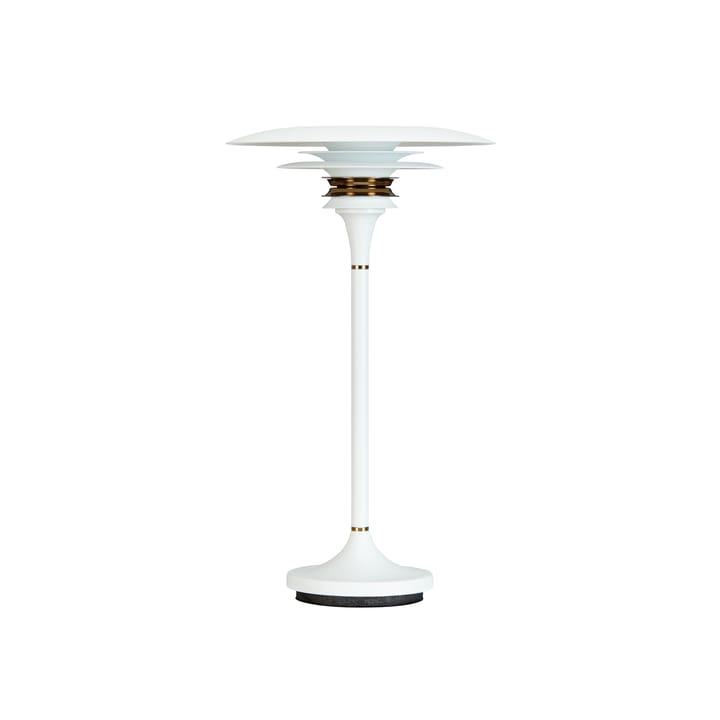 Diablo table lamp Ø20 cm - White-brass - Belid