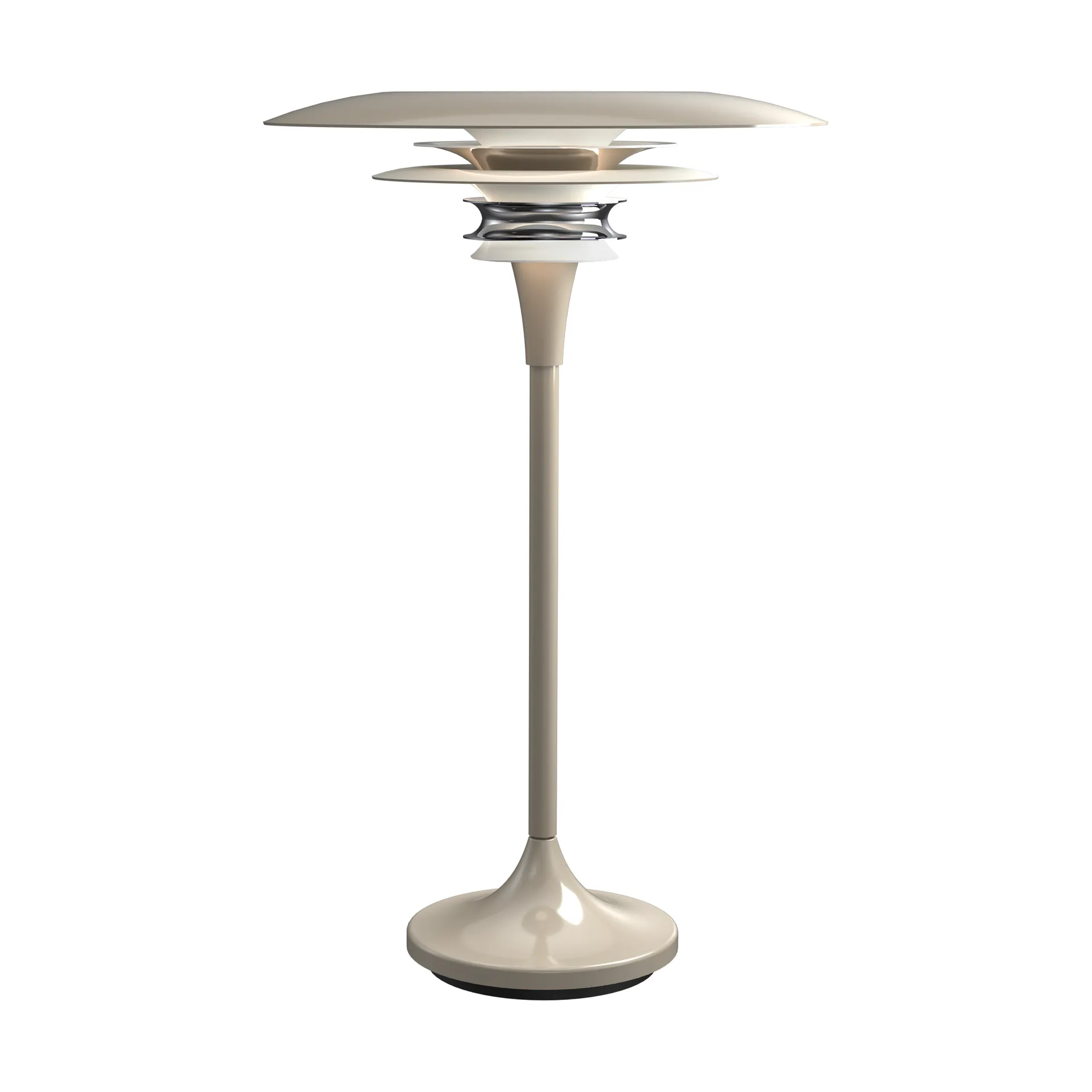 Diablo table lamp Ø30 cm, Soft greige Belid