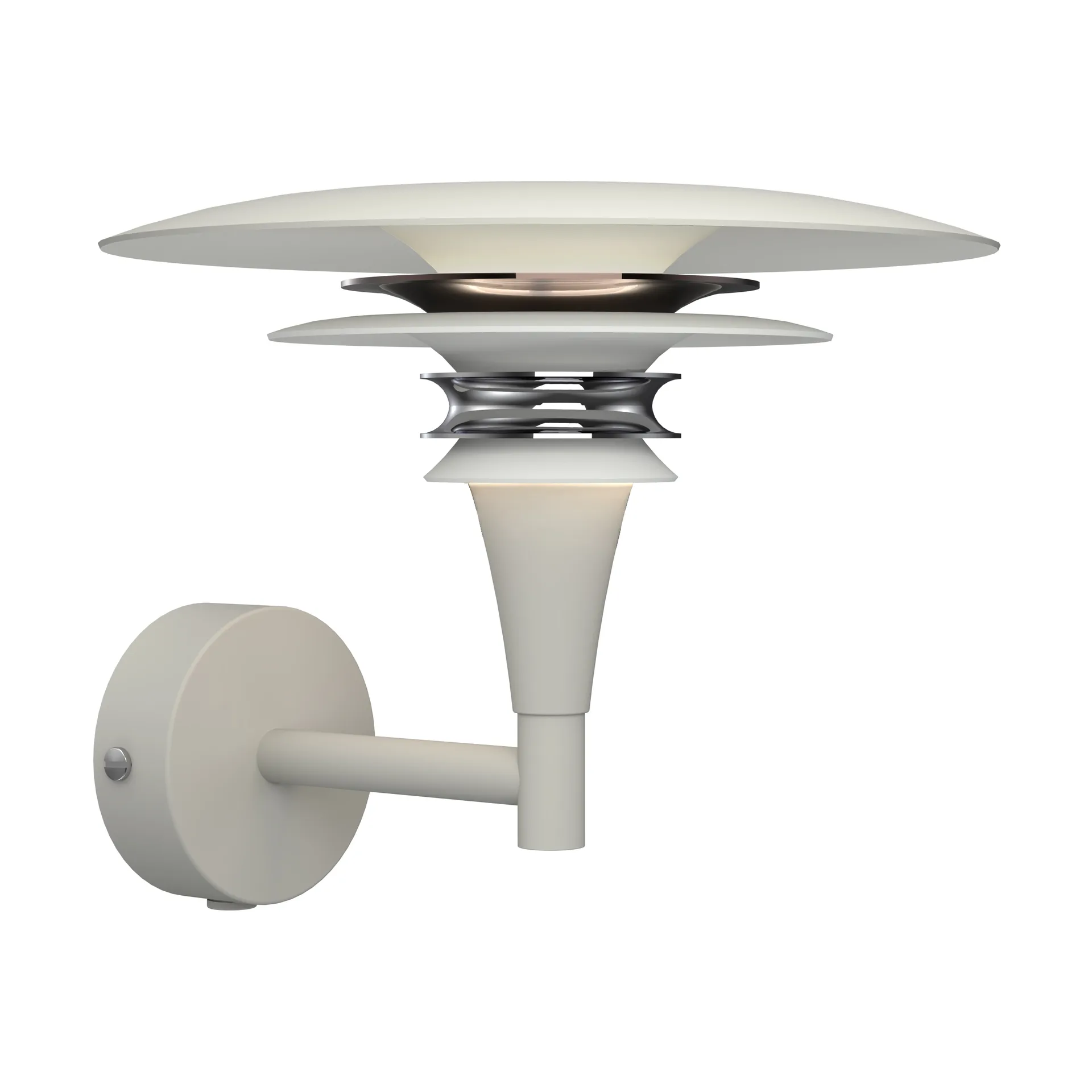 Diablo wall lamp Ø20 cm, Sand-metallic bronze Belid