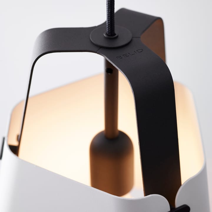 Fold pendant lamp Ø27 cm - antracit-white-stucture - Belid
