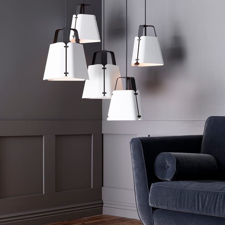 Fold pendant lamp Ø27 cm - antracit-white-stucture - Belid