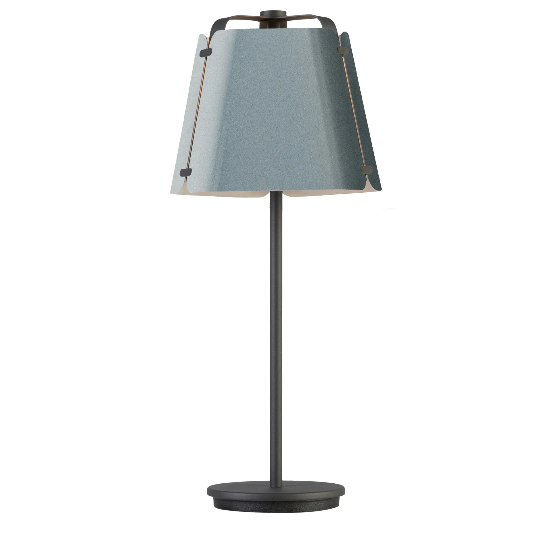 Fold table lamp Ø27 cm, anthracite-concrete-structure Belid
