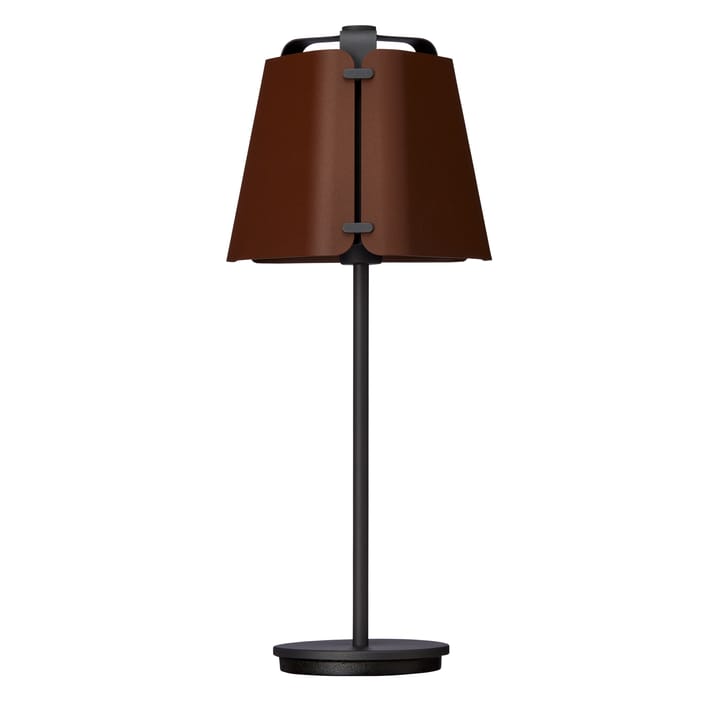 Fold table lamp Ø27 cm - anthracite-rust-structure - Belid