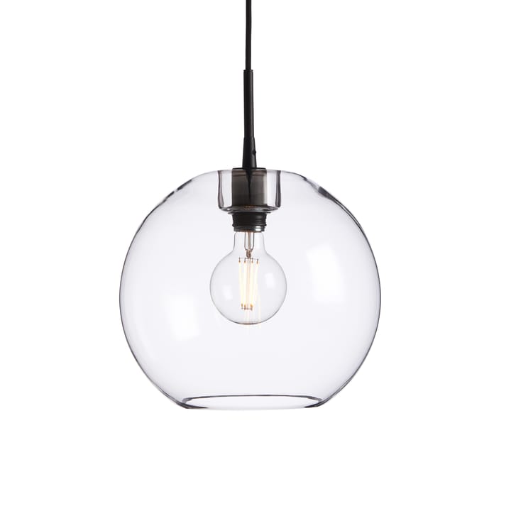 Gloria pendant lamp Ø32 cm - Black-clear glass - Belid