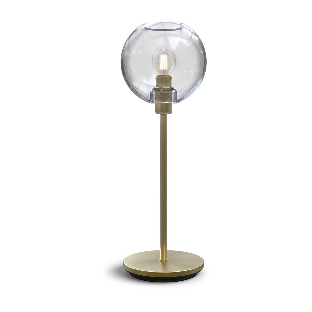 Belid Gloria table lamp 46 cm brass-clear | Scandinavian Design | Desk & table lamps | Gold-coloured