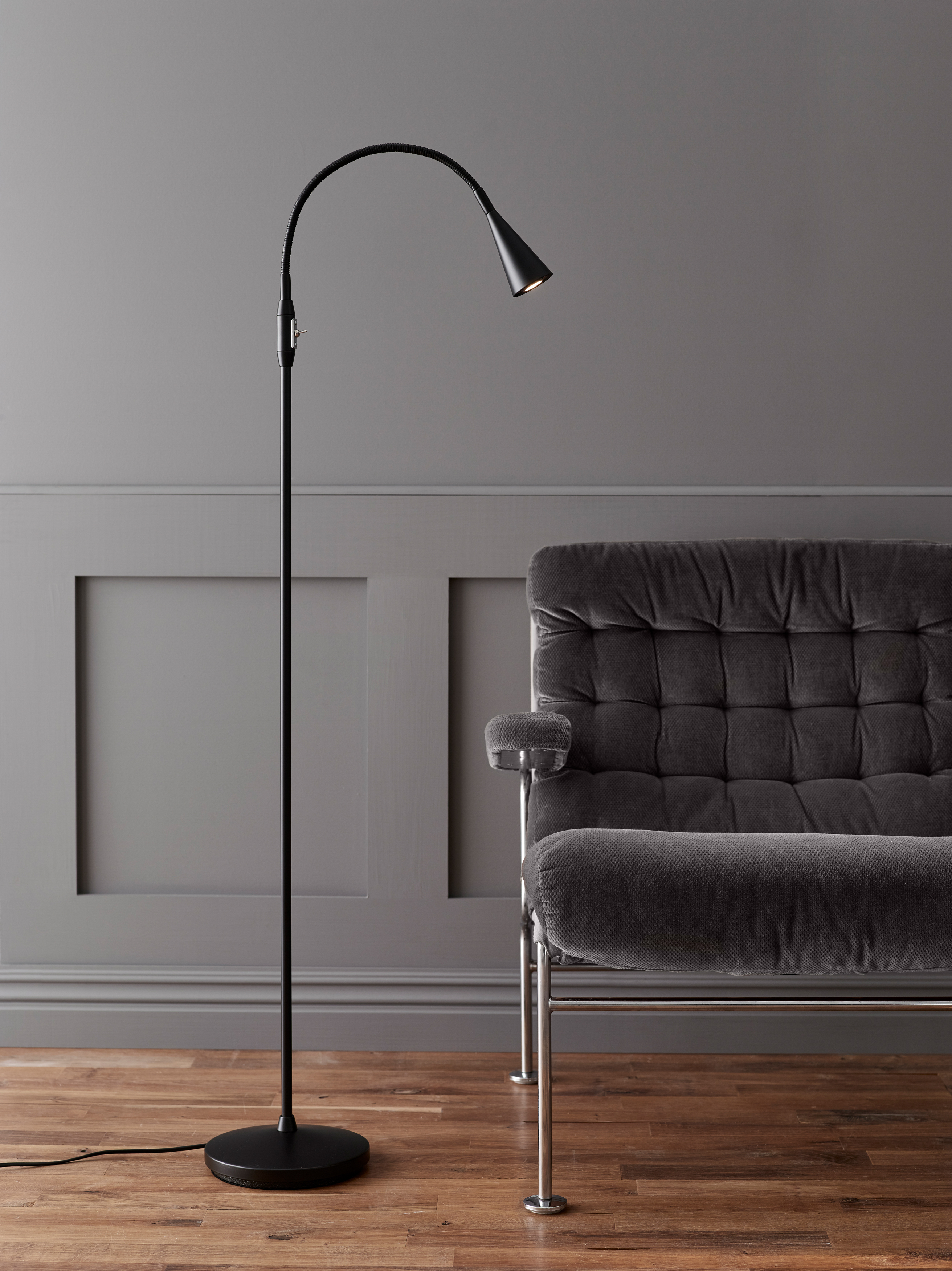 Gray floor lamp walmart deals