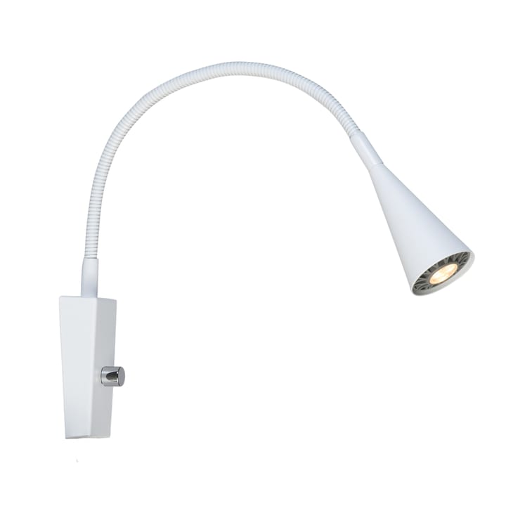 Ledro wall lamp - matte white - Belid