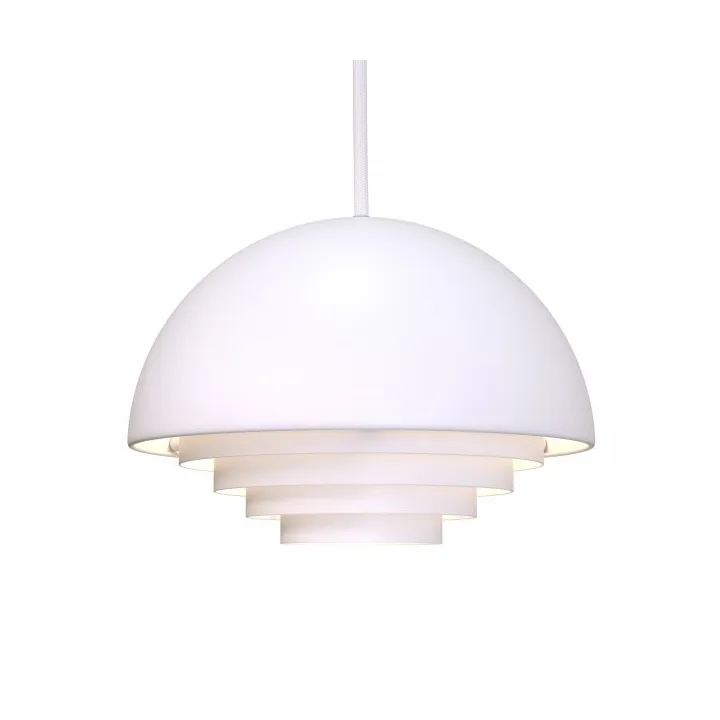 Motown M pendant lamp Ø36 cm, White Belid