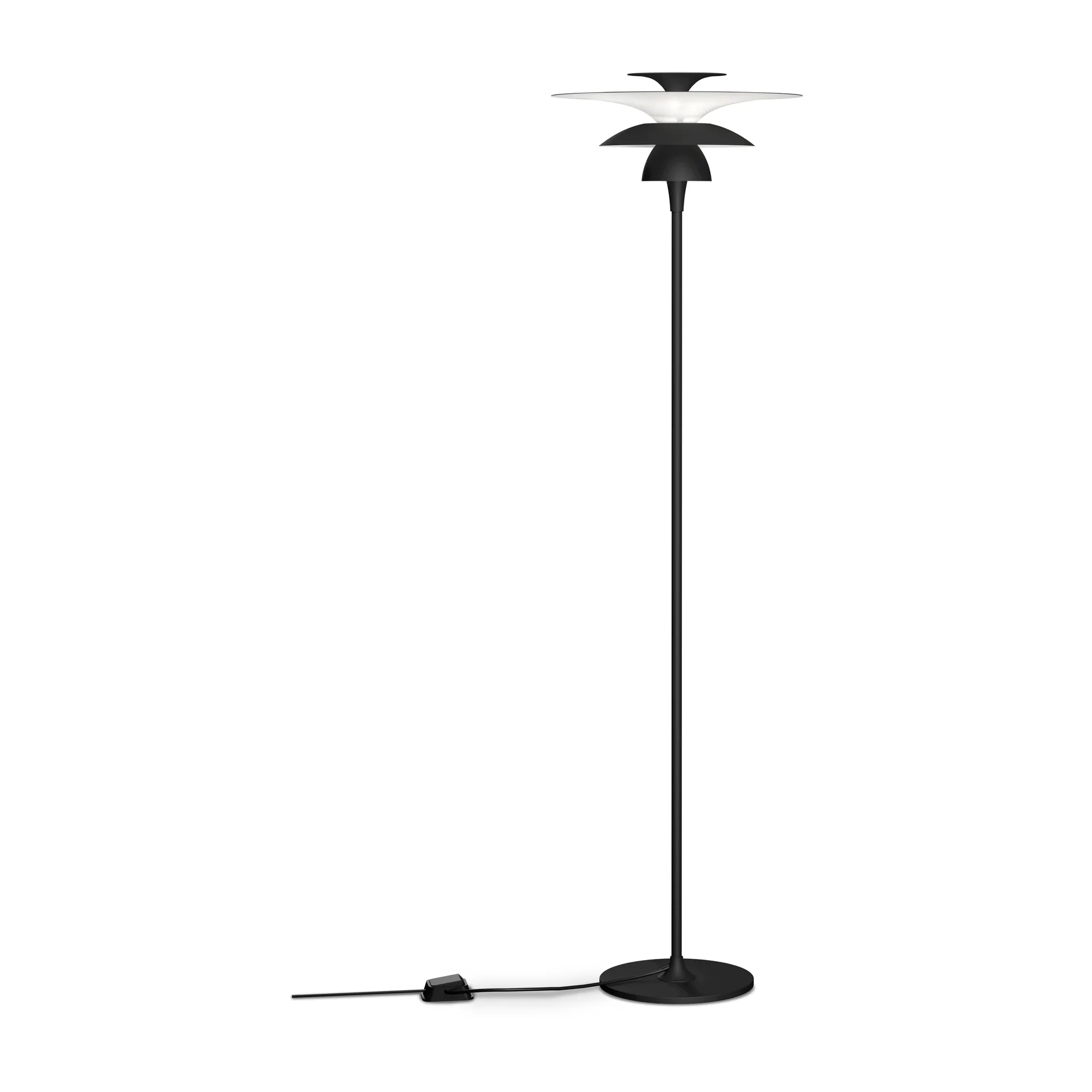 Picasso floor lamp 38x140.3 cm, Matt black Belid