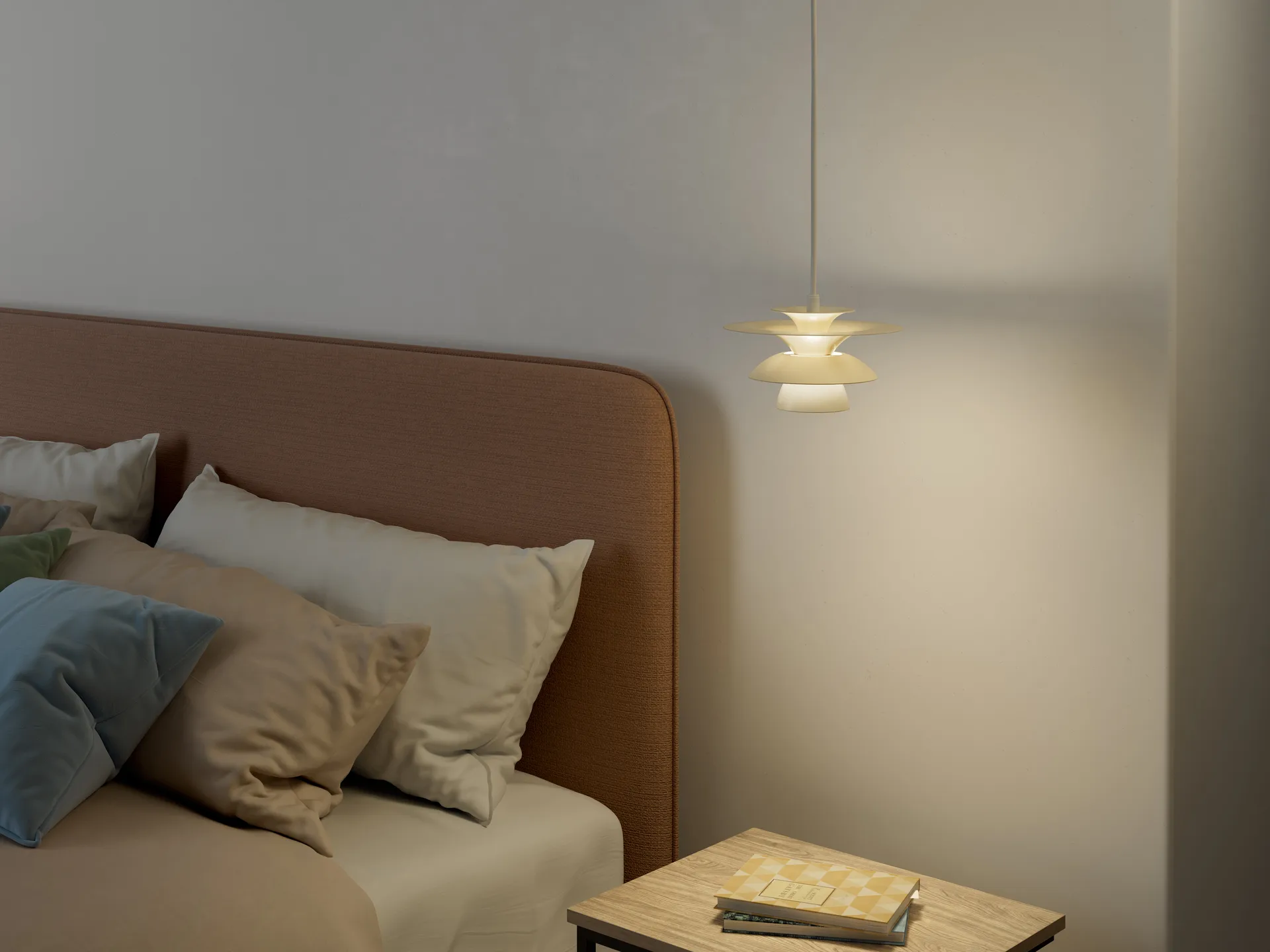 Picasso pendant lamp Ø18 cm, Light honey Belid