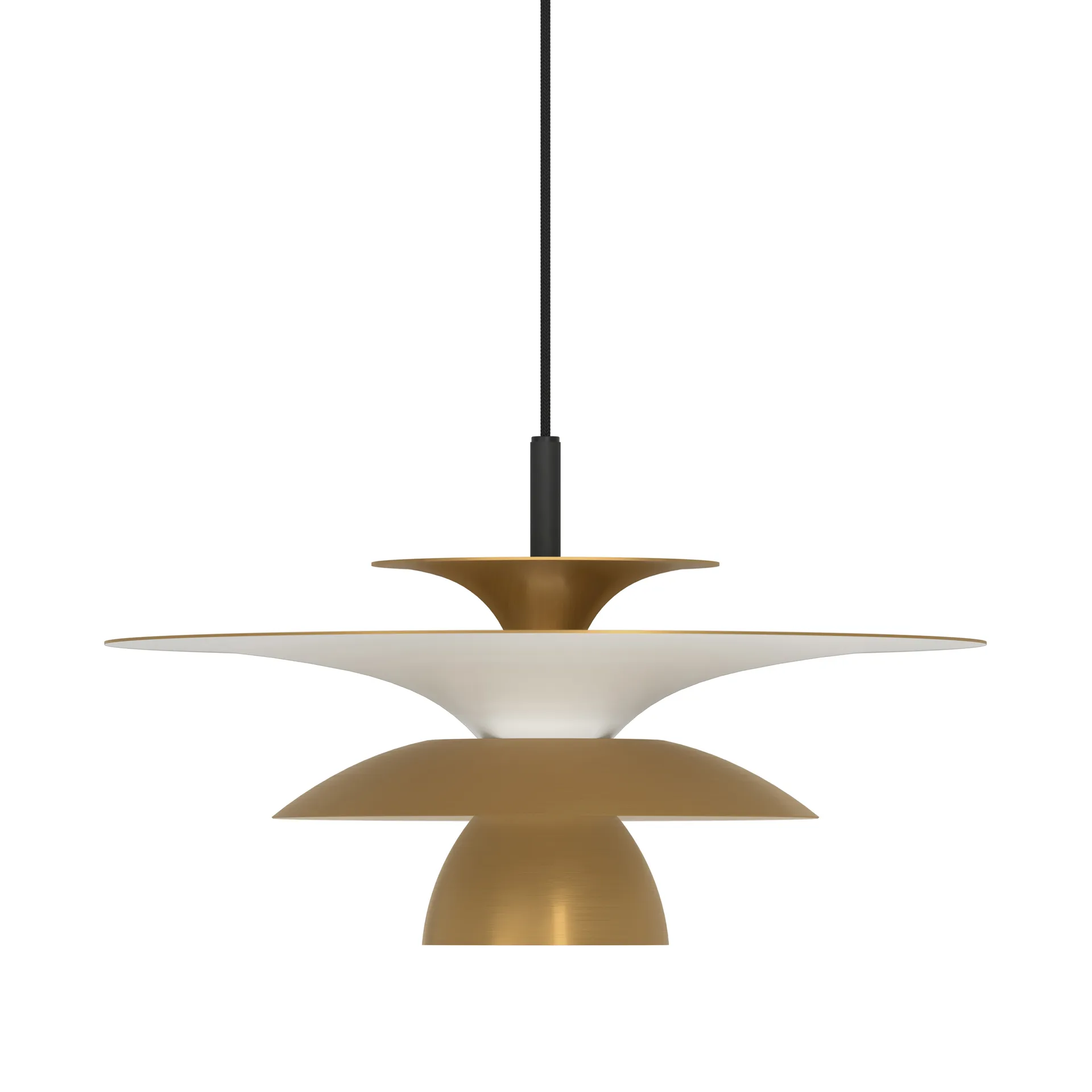 Picasso pendant lamp Ø38 cm, Antique brass Belid