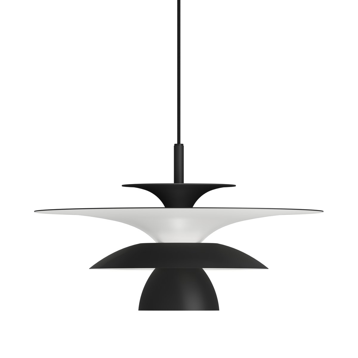 Belid Picasso pendant lamp o38 cm Matt black | Scandinavian Design | Pendant lamps | Black