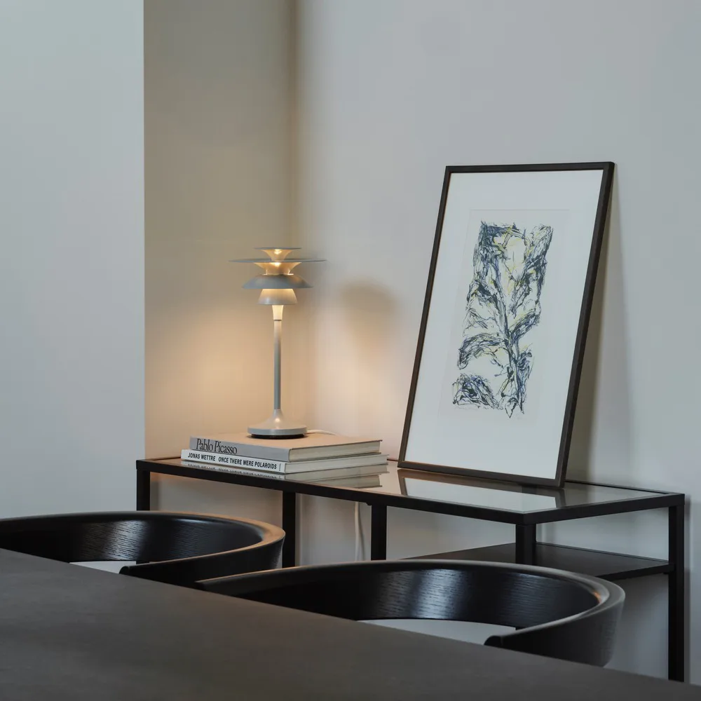 Picasso table lamp 34,8 cm, Ice blue Belid