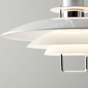 Primus II pendant lamp Ø43 cm - White-chrome - Belid