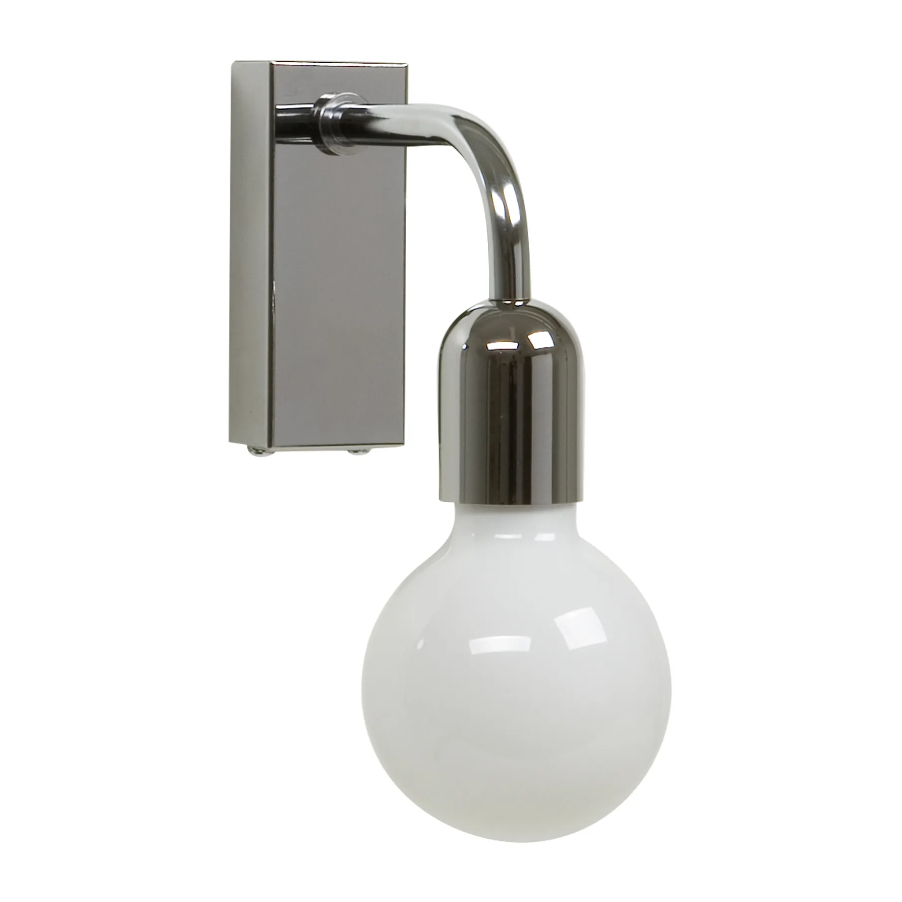 Regal 1 wall lamp 12.9 cm, Chrome Belid