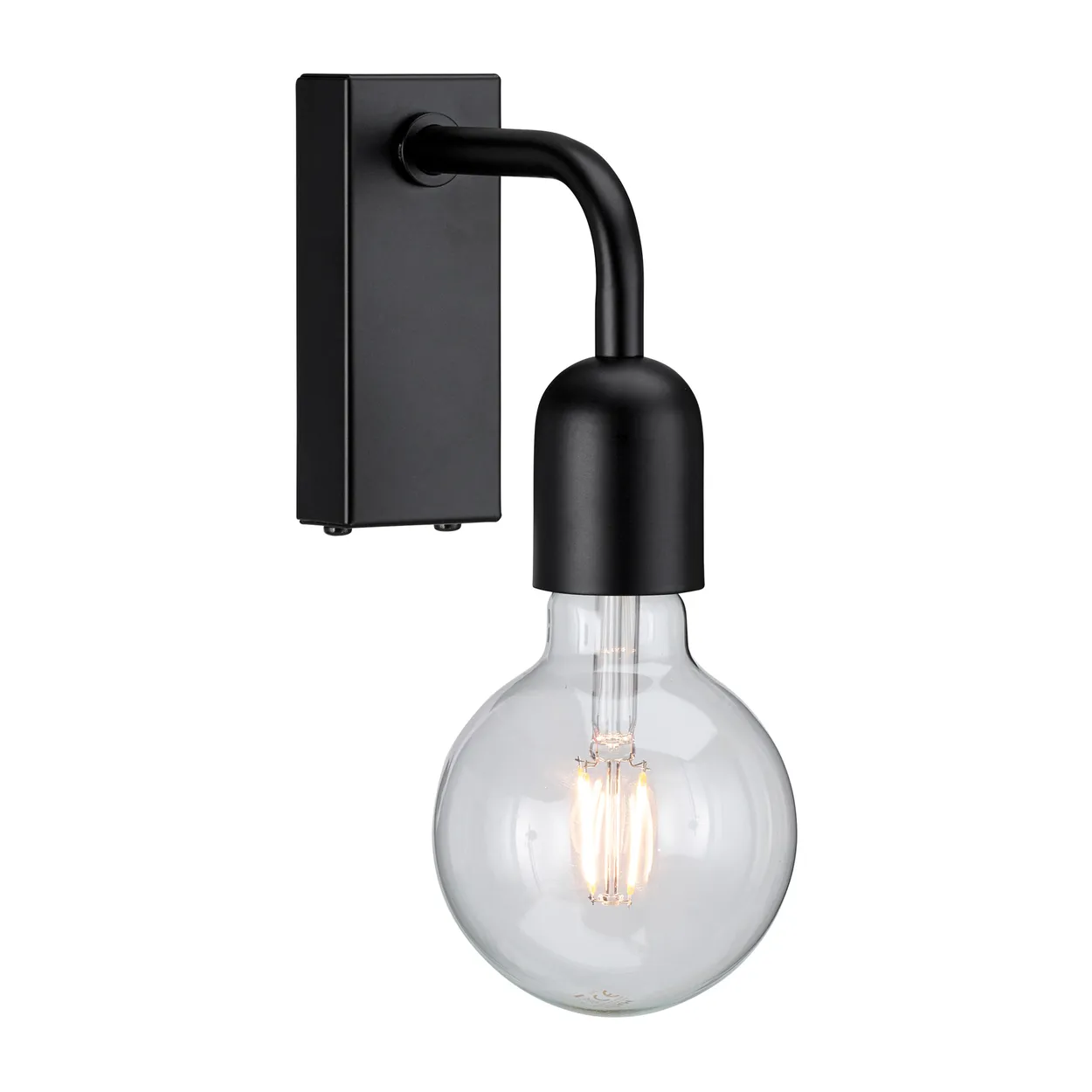 Belid Regal 1 wall lamp 12.9 cm Matt black | Scandinavian Design | Wall lights | Black