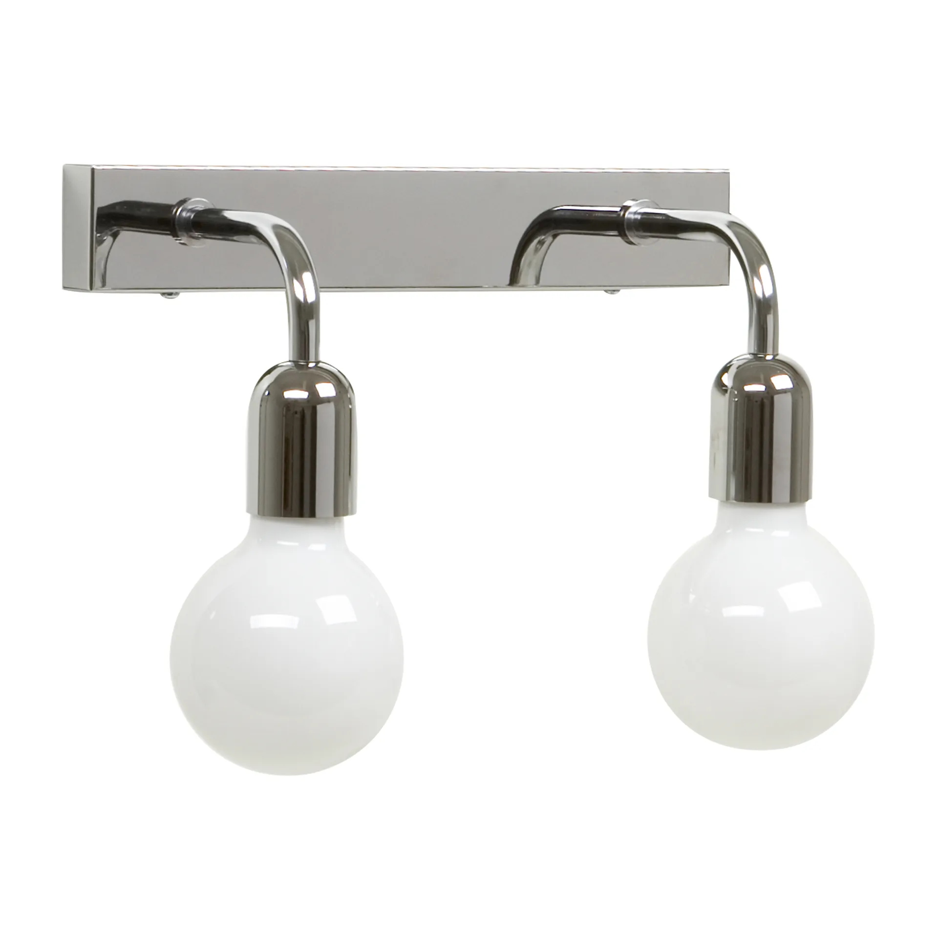 Regal 2 wall lamp 13.5 cm, Chrome Belid
