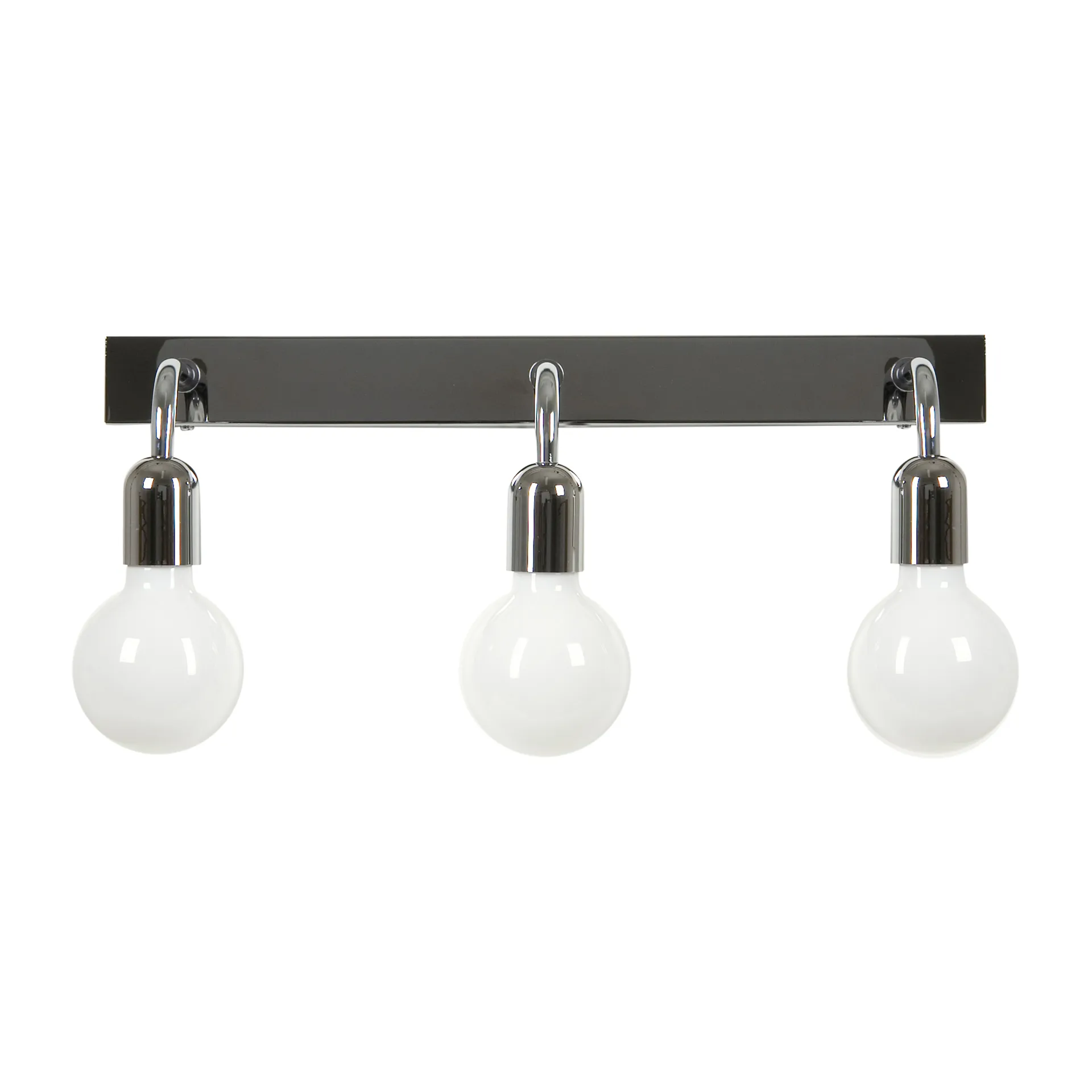 Regal 3 wall lamp 13.5 cm, Chrome Belid