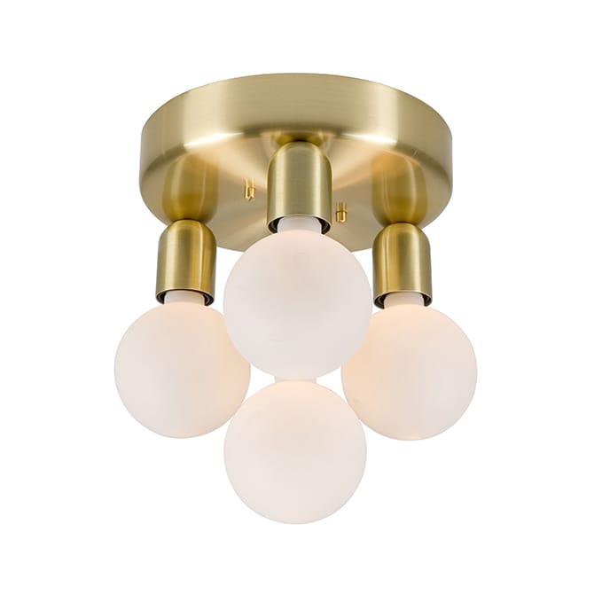 Regal 4 ceiling lamp - brass - Belid