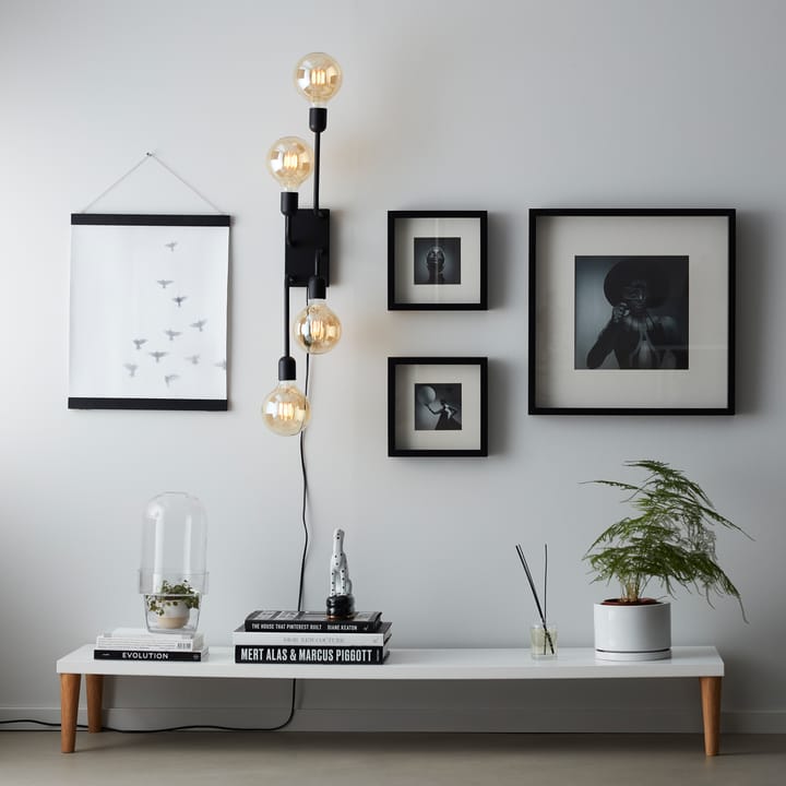 Regal XL wall lamp hard wired - Black - Belid