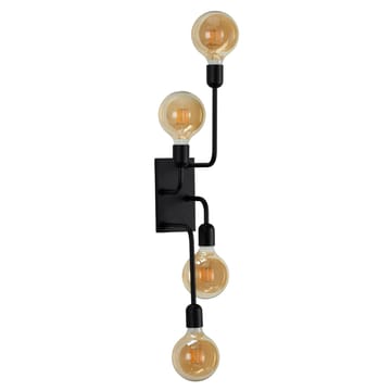 Regal XL wall lamp with cable and plug - Black - Belid