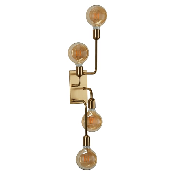 Regal XL wall lamp with cable and plug, brass Belid