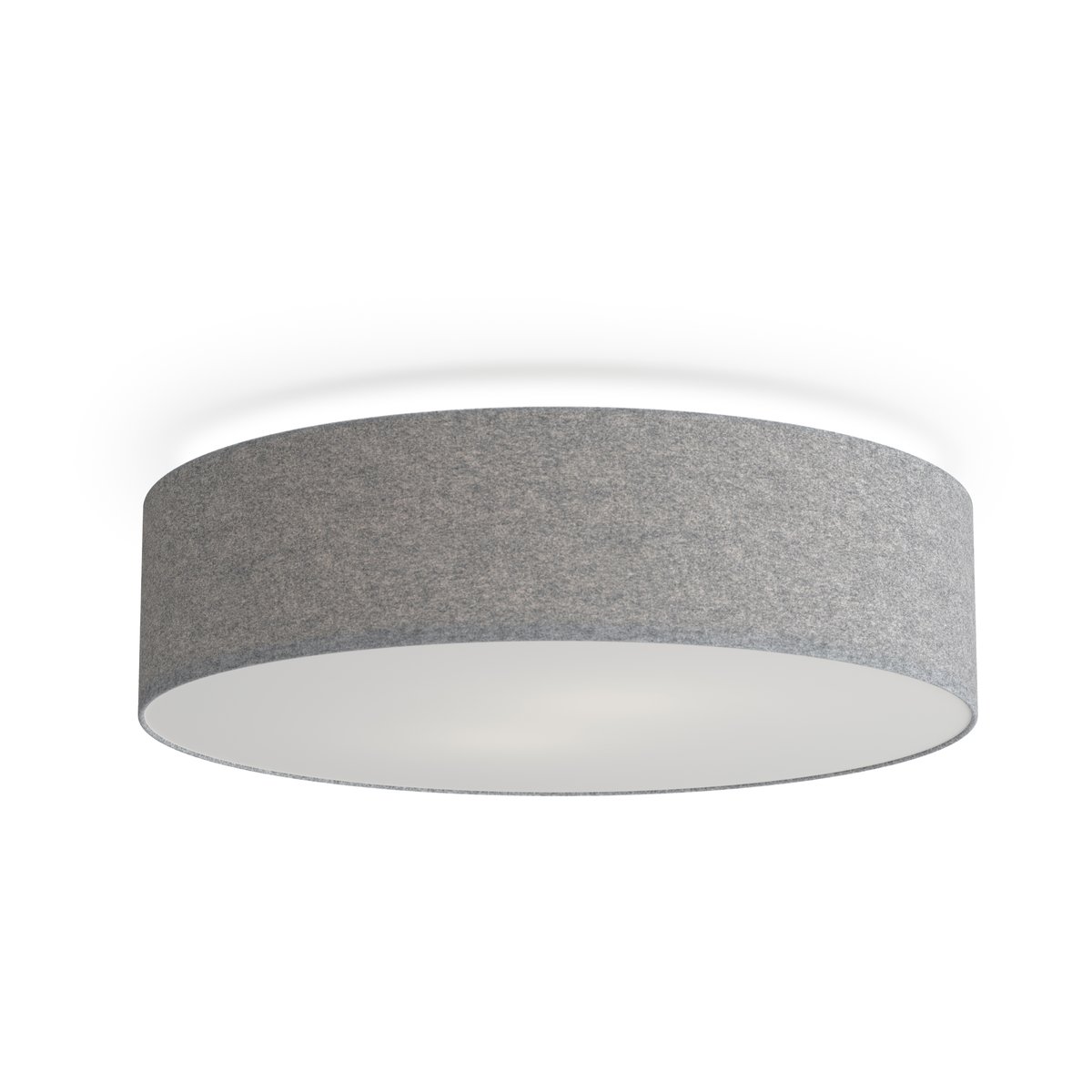 Belid Soft ceiling lamp o44 cm grey wool | Scandinavian Design | Ceiling lights | Grey