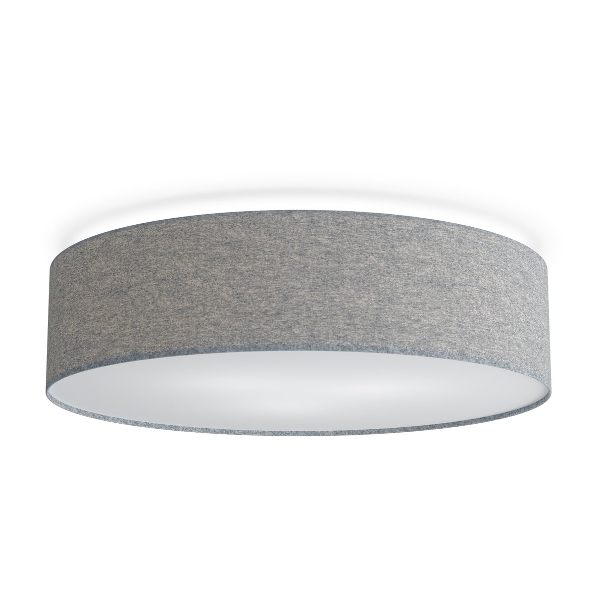 Belid Soft ceiling lamp o60 cm grey wool | Scandinavian Design | Ceiling lights | Grey