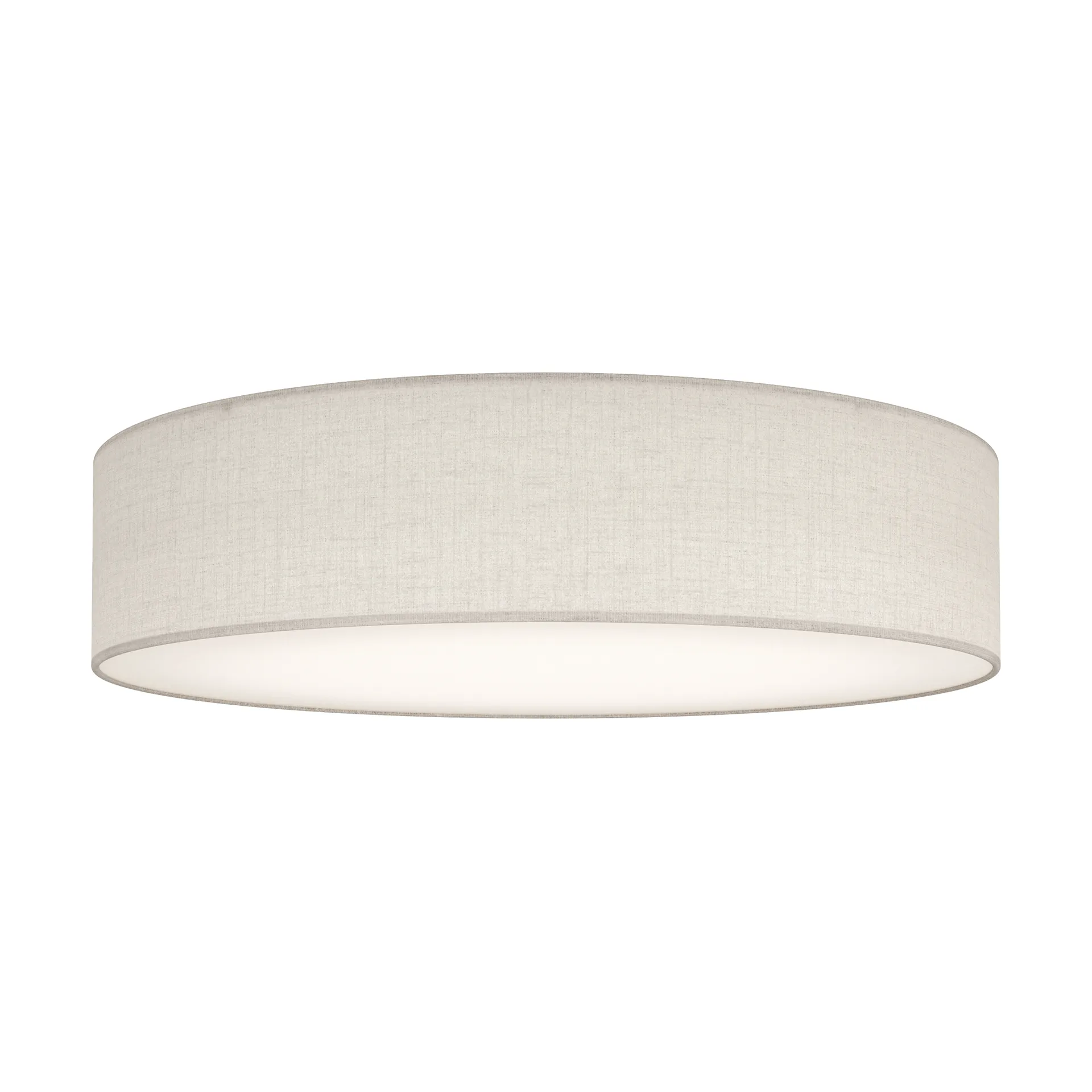 Soft fabric ceiling light Ø50 cm, White Belid