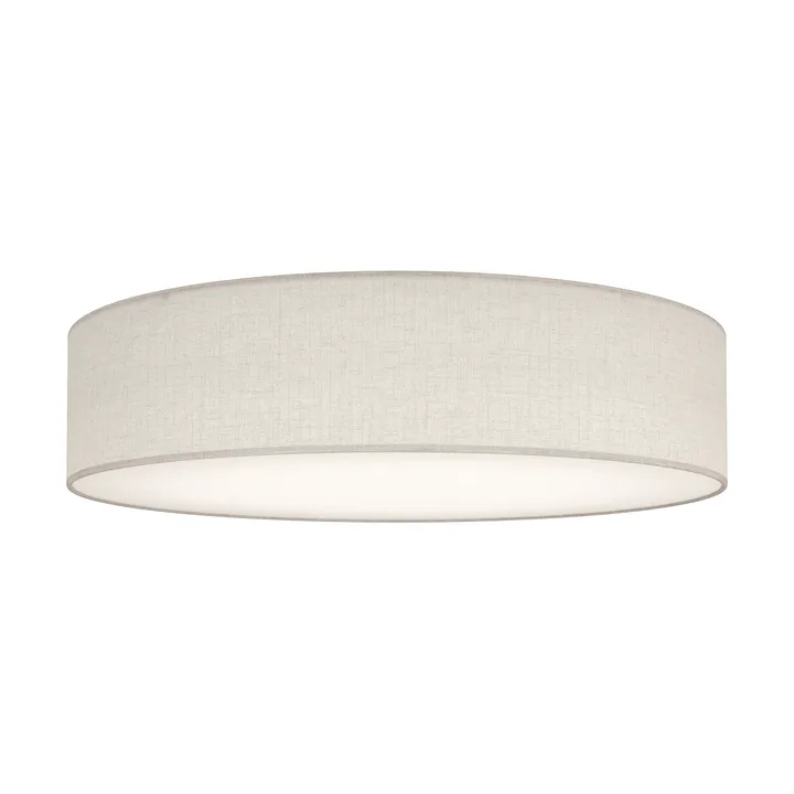 Soft fabric ceiling light Ø50 cm - White - Belid