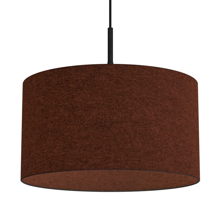 Soft pendant lamp Ø40 cm - Rust red wool - Belid