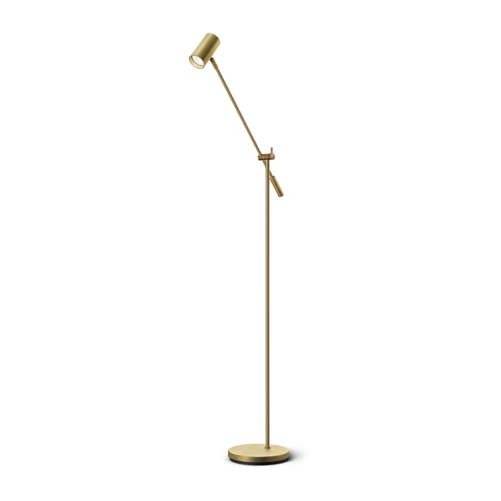 Tyson floor lamp rocker arm Ø19.8 cm - Matte polished brass - Belid