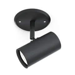 Tyson Single Spot 12.4 cm, Black Belid