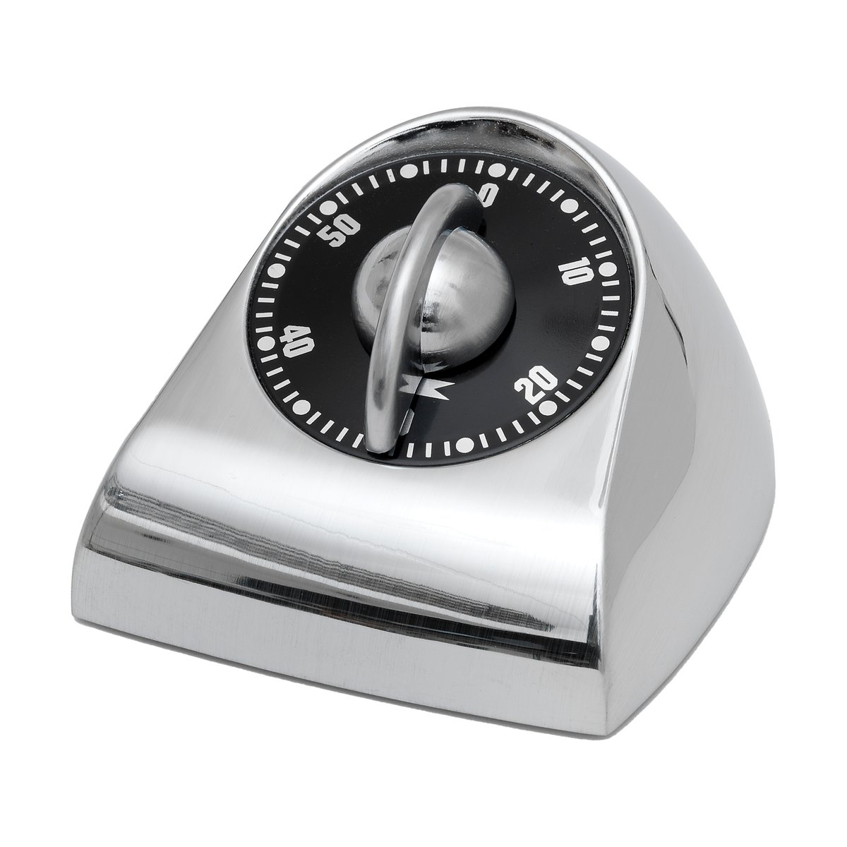 Bengt Ek Design Bengt Oak kitchen timer Aluminium | Scandinavian Design | Thermometers & timers | Silver-coloured