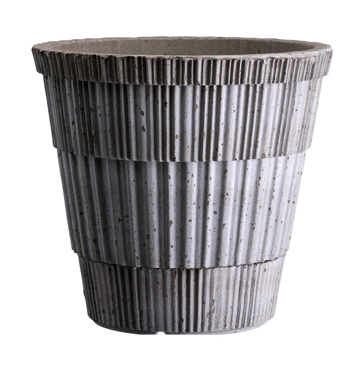 Bergs Potter Atlas raw pot Grey, Ø16 cm