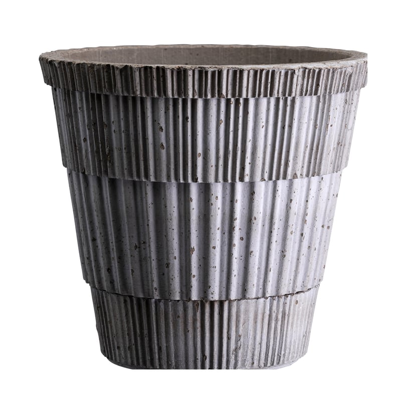 Bergs Potter Atlas raw pot Grey, Ø25 cm