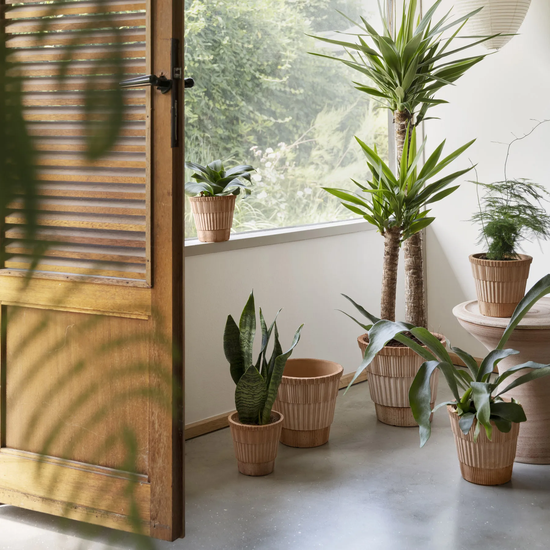 Atlas raw pot, Pink, Ø21 cm Bergs Potter