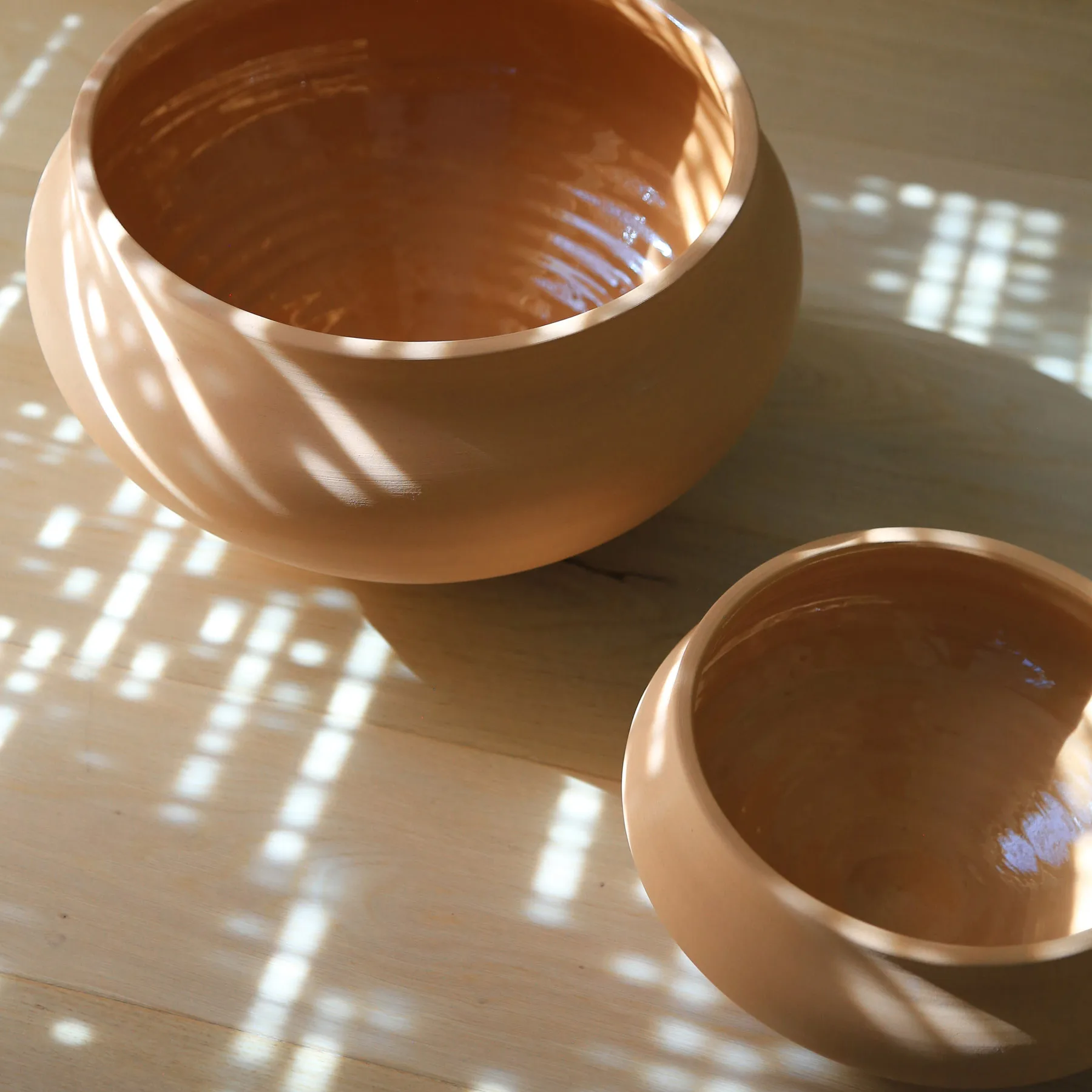 Belle raw bowl Ø25 cm, Pink Bergs Potter