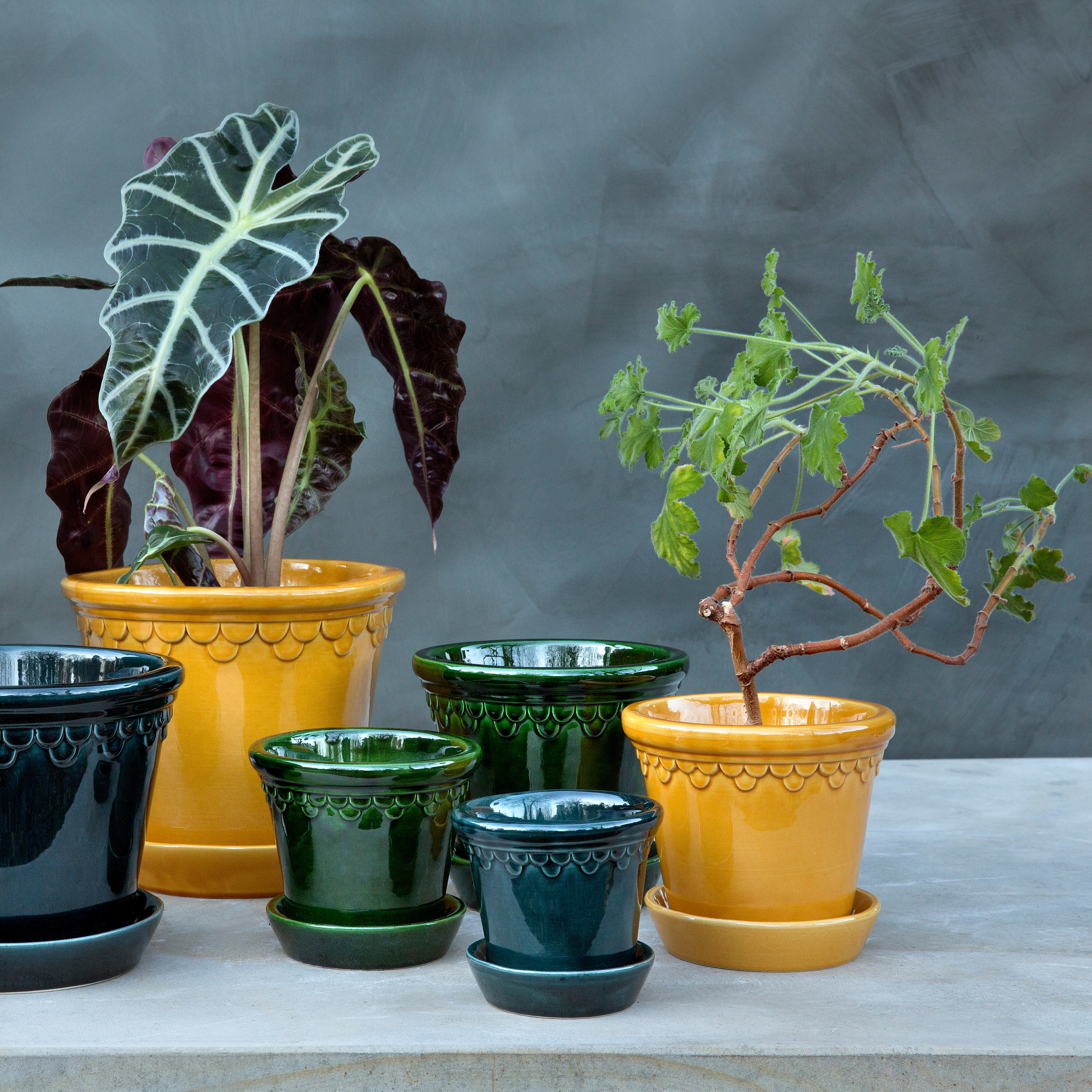Københavner GLAZED Pot
