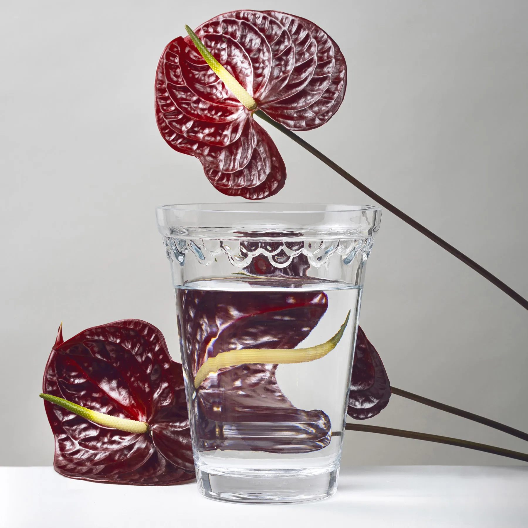 Copenhagen vase 21 cm, Clear Bergs Potter