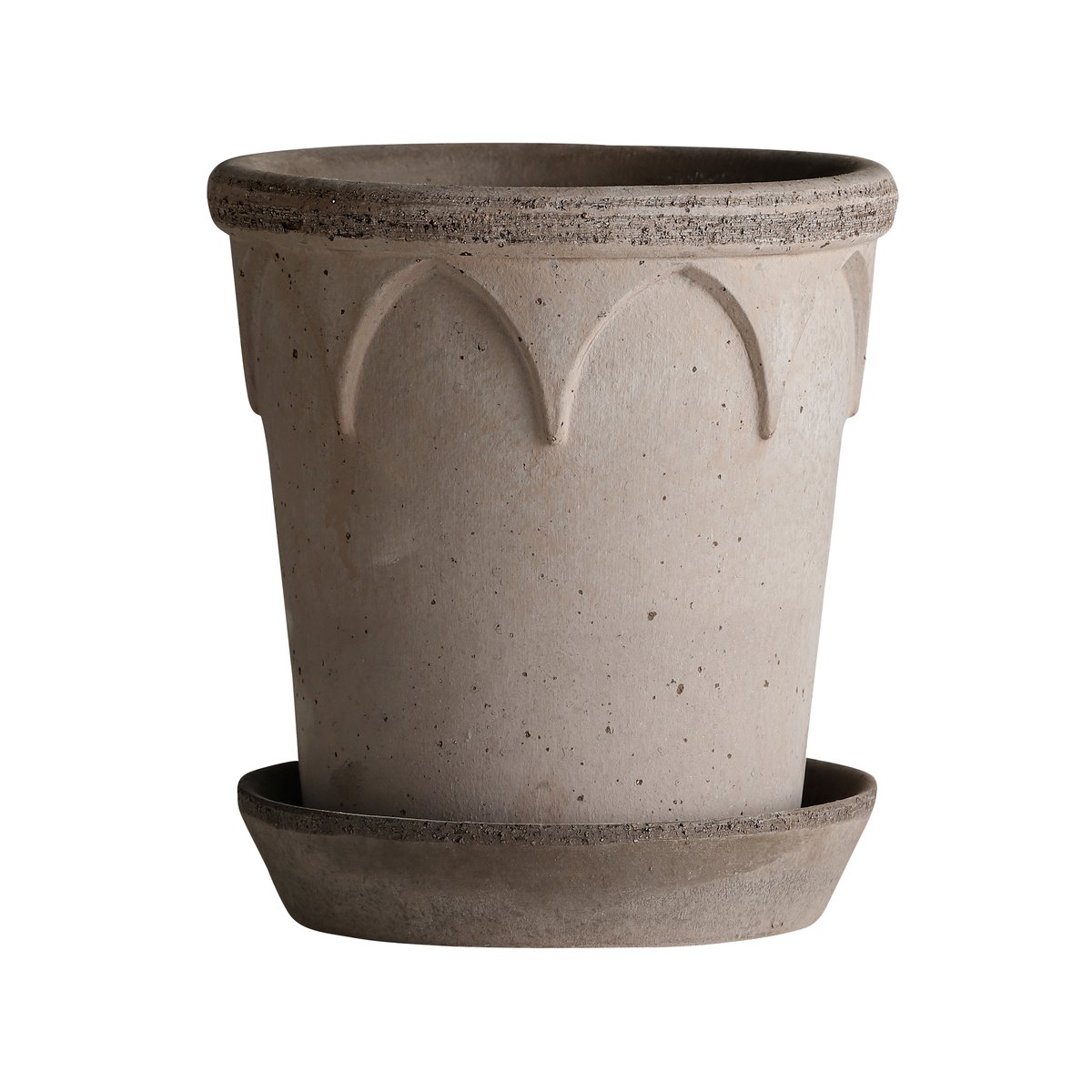 Bergs Potter Elizabeth flower pot Ø14 cm grey | Scandinavian Design | Flower pots | Grey