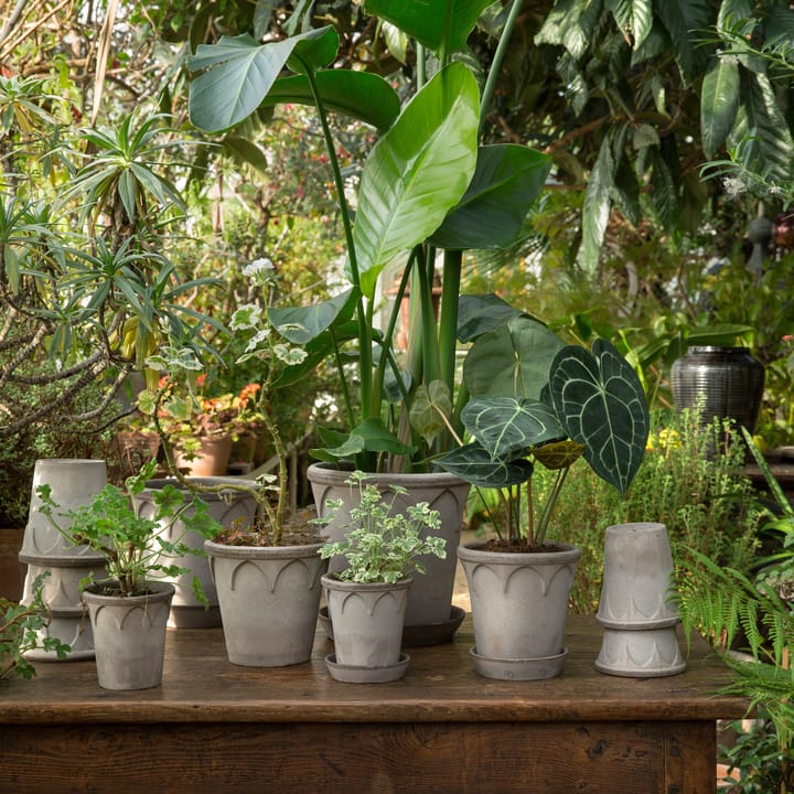 Elizabeth flower pot Ø25 cm - grey - Bergs Potter