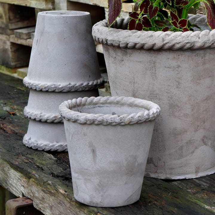 Emilia flower pot 16 cm - Grey - Bergs Potter