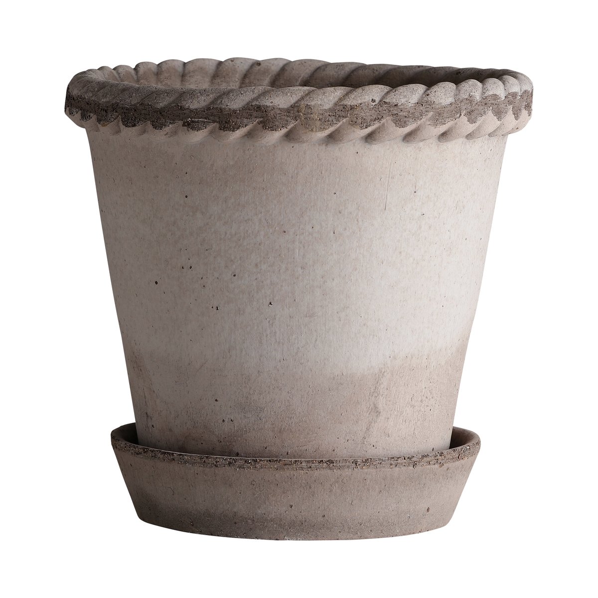 Bergs Potter Emilia flower pot 16 cm Grey | Scandinavian Design | Flower pots | Grey