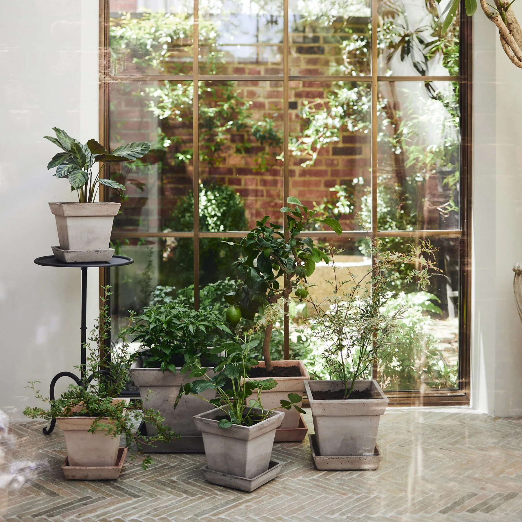 Gaia raw pot, Grey, Ø25 cm Bergs Potter