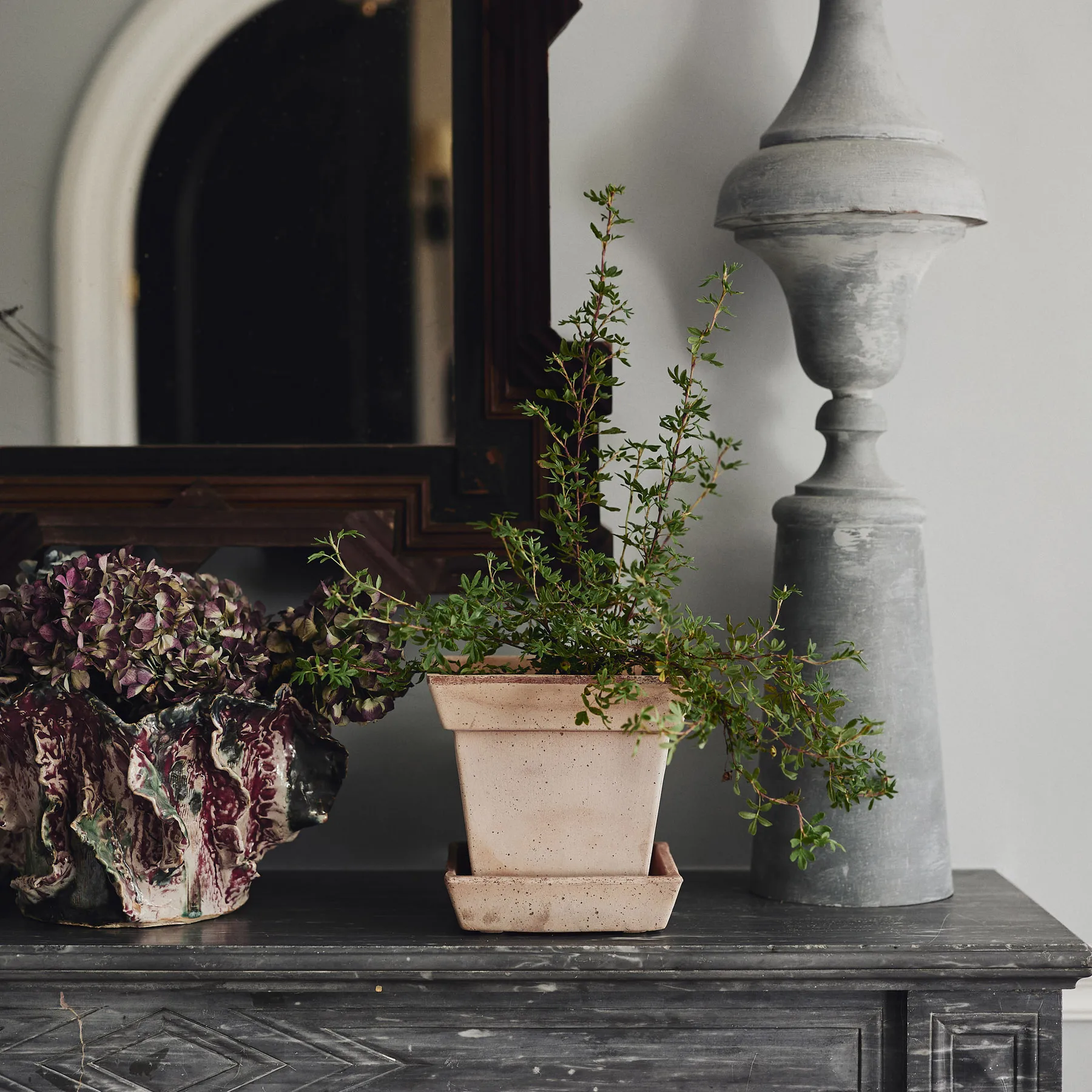 Gaia raw pot, Pink, Ø21 cm Bergs Potter